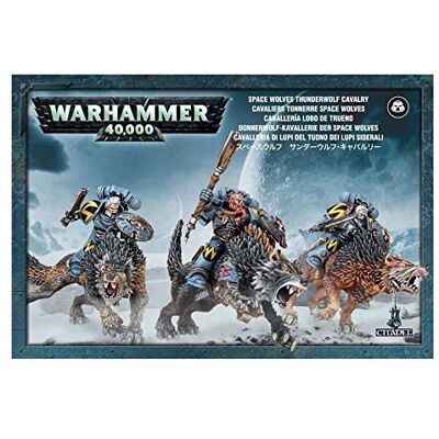 Games Workshop Space Wolves Thunder Cavalry - Miniaturen Games Workshop Space Wolves Thunder Cavalry - Miniaturen