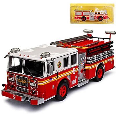 Ixo Saegrave New York Fire Department Feuerwehr Rot 1/43 Atlas Modell Auto mit individiuellem Wunschkennzeichen Ixo Saegrave New York Fire Department Feuerwehr Rot 1/43 Atlas Modell Auto mit individiuellem Wunschkennzeichen