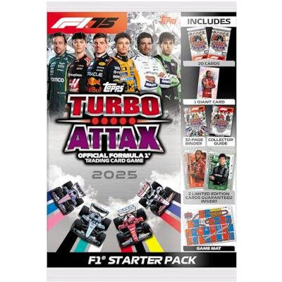 Topps Starterpacks F1 Turbo Attax 2025 Enthält 20 Turbo Attax Karten Kartenspiele Topps Starterpacks F1 Turbo Attax 2025 Enthält 20 Turbo Attax Karten Kartenspiele