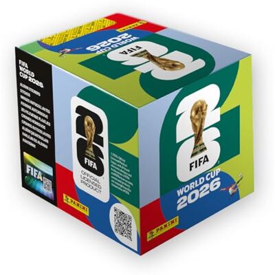 Panini Offizielle FIFA World Cup 2026™ Stickerkollektion (Box mit 50 Tüten) Panini Offizielle FIFA World Cup 2026™ Stickerkollektion (Box mit 50 Tüten)