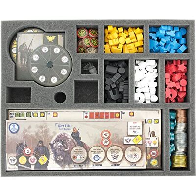 Feldherr AVFL040BO 40 mm Schaumstoffeinlage mit 13 Fächern kompatibel mit Scythe Brettspielbox Feldherr AVFL040BO 40 mm Schaumstoffeinlage mit 13 Fächern kompatibel mit Scythe Brettspielbox