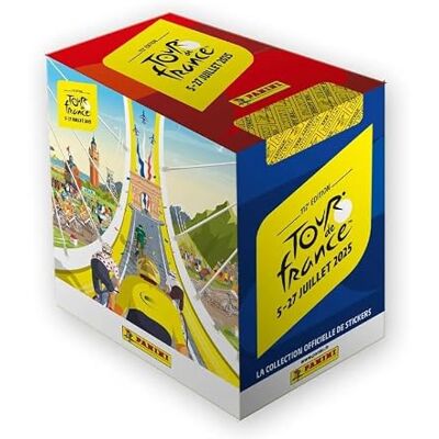 Panini Tour de France 2025 Stickerkollektion (Box mit 36 Tüten) Panini Tour de France 2025 Stickerkollektion (Box mit 36 Tüten)