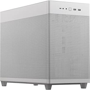 Asus Prime AP201 MicroATX Gehäuse weiß (33 Liter, unterstützt 280- & 360-mm-Kühler, Grafikkarten bis 338 mm Länge und Standard-ATX-Netzteile) Asus Prime AP201 MicroATX Gehäuse weiß (33 Liter, unterstützt 280- & 360-mm-Kühler, Grafikkarten bis 338 mm Länge und Standard-ATX-Netzteile)