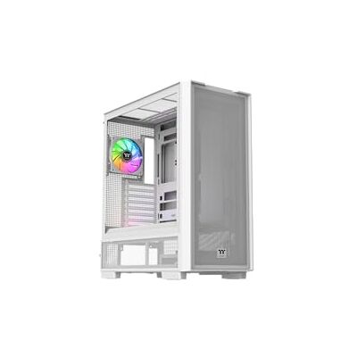 Thermaltake S380 TG ARGB Snow Mid Tower PC-Gehäuse 360 mm Lüfter und 120 mm Lüfter Leiser High Airflow 360 mm Radiator Support BTF Support Kabelmanagement und Staubfilter Thermaltake S380 TG ARGB Snow Mid Tower PC-Gehäuse 360 mm Lüfter und 120 mm Lüfter Leiser High Airflow 360 mm Radiator Support BTF Support Kabelmanagement und Staubfilter