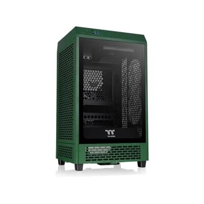 Thermaltake Tower 200 Mini-ITX Computergehäuse, 2 x 140 mm vorinstallierte CT140-Lüfter, unterstützt GPU-Länge bis zu 380 mm, CA-1X9-00SCWN-00, Racing Green Thermaltake Tower 200 Mini-ITX Computergehäuse, 2 x 140 mm vorinstallierte CT140-Lüfter, unterstützt GPU-Länge bis zu 380 mm, CA-1X9-00SCWN-00, Racing Green