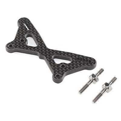 TEAM LOSI RACING Carbon Front Tower mit Ti Abstandshalter: 22 5.0 TEAM LOSI RACING Carbon Front Tower mit Ti Abstandshalter: 22 5.0