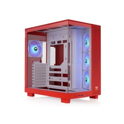 Thermaltake View 380 XL TG ARGB Mid Tower PC‑Gehäuse 4‑mm Tempered Glass E‑ATX & XL‑Mainboard Support USB‑C Front I/O 360‑mm Radiator Support High‑Airflow Design Flaming Orange Thermaltake View 380 XL TG ARGB Mid Tower PC‑Gehäuse 4‑mm Tempered Glass E‑ATX & XL‑Mainboard Support USB‑C Front I/O 360‑mm Radiator Support High‑Airflow Design Flaming Orange
