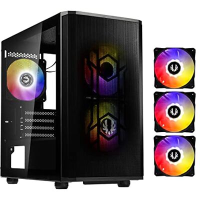 BitFenix Nova Mesh SE M-ATX ARGB Mini Tower PC-Gehäuse schwarz BitFenix Nova Mesh SE M-ATX ARGB Mini Tower PC-Gehäuse schwarz