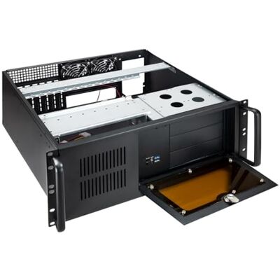 Blendend Rack-406N-USB3 4U 19 Zoll ATX Rack Gehäuse schwarz ohne Netzteil (SIN FA) Ideal für Serverkonfigurationen Blendend Rack-406N-USB3 4U 19 Zoll ATX Rack Gehäuse schwarz ohne Netzteil (SIN FA) Ideal für Serverkonfigurationen