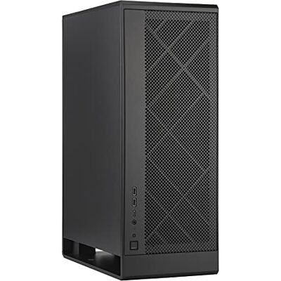 Silverstone Technology ALTA G1M, Schwarz, Micro-ATX-Tower mit Design mit Kamineffekt, 180mm x 1 Air Penetrator Lüfter enthalten, SST-ALG1MB Silverstone Technology ALTA G1M, Schwarz, Micro-ATX-Tower mit Design mit Kamineffekt, 180mm x 1 Air Penetrator Lüfter enthalten, SST-ALG1MB