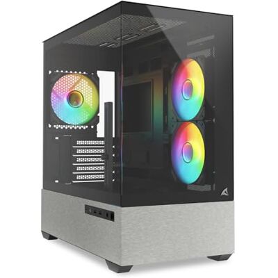 Sharkoon MK7 schwarz, mATX PC Gehäuse, ARGB Sharkoon MK7 schwarz, mATX PC Gehäuse, ARGB