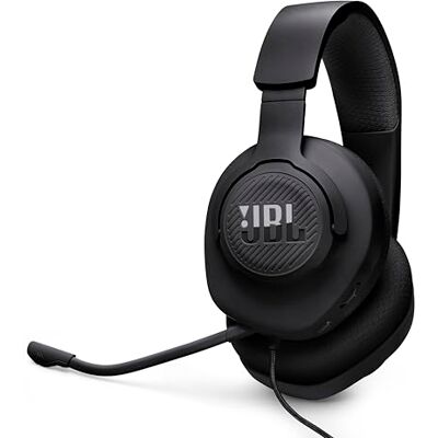 JBL Quantum 100M2 – kabelgebundenes Over-Ear-Gaming-Headset mit omnidirektionalem, abnehmbarem Mikrofon mit Stummschaltungsoption und stoffbezogenen Memory-Schaum-Ohrpolstern, kompatibel mit Allen JBL Quantum 100M2 – kabelgebundenes Over-Ear-Gaming-Headset mit omnidirektionalem, abnehmbarem Mikrofon mit Stummschaltungsoption und stoffbezogenen Memory-Schaum-Ohrpolstern, kompatibel mit Allen
