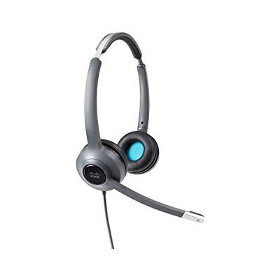 Cisco Systems Systems Headset 522, kabelgebundenes 3,5-mm-Doppel-On-Ear-Headset mit USB-A-Adapter, dunkelgrau, 2 Jahre Garantie mit beschränkter Haftung (CP-HS-W-522-USB=) Einheitsgröße/einstellbar Cisco Systems Systems Headset 522, kabelgebundenes 3,5-mm-Doppel-On-Ear-Headset mit USB-A-Adapter, dunkelgrau, 2 Jahre Garantie mit beschränkter Haftung (CP-HS-W-522-USB=) Einheitsgröße/einstellbar