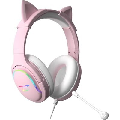 SUBSONIC Pink Spectra LED Gaming-Headset - Gaming Headset SUBSONIC Pink Spectra LED Gaming-Headset - Gaming Headset