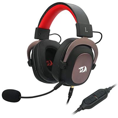 Redragon H510 Zeus Gaming Headset Kabel 7.1 53mm Schwarz kabelgebundenes Gaming Headset Memory Schaum Ohrpolster abnehmbares Mikrofon PC PS4 Xbox Switch Redragon H510 Zeus Gaming Headset Kabel 7.1 53mm Schwarz kabelgebundenes Gaming Headset Memory Schaum Ohrpolster abnehmbares Mikrofon PC PS4 Xbox Switch