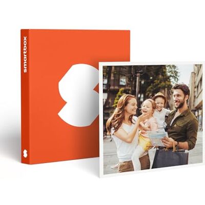 Smartbox Familienurlaub in Europa, Geschenkbox, 1 Nacht mit Frühstück 1 oder 2 Kinder, Unisex, Erwachsene, Mehrfarbig Smartbox Familienurlaub in Europa, Geschenkbox, 1 Nacht mit Frühstück 1 oder 2 Kinder, Unisex, Erwachsene, Mehrfarbig