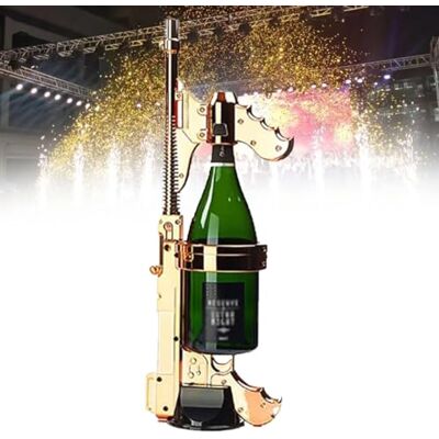 URJWAN Champagne Gun Shooter, Bier-Spritzpistole/Verstellbares Kaliber Sprayer für Party/Club/Bar/Pub/Festival/Geburtstag/Hochzeit/Weihnachten/Bar-Atmosphäre Requisiten,Yellow URJWAN Champagne Gun Shooter, Bier-Spritzpistole/Verstellbares Kaliber Sprayer für Party/Club/Bar/Pub/Festival/Geburtstag/Hochzeit/Weihnachten/Bar-Atmosphäre Requisiten,Yellow