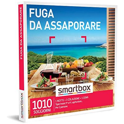 Smartbox Geschenkbox zum Genießen Geschenkidee für Paar eine Nacht mit Frühstück und Straße für 2 Personen Smartbox Geschenkbox zum Genießen Geschenkidee für Paar eine Nacht mit Frühstück und Straße für 2 Personen