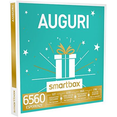 Smartbox – Geschenkbox – Glückwunschkarten 1 Erfahrung, wählbar zwischen Aufenthalte, Gourmet, Wellness und Sport für 1 oder 2 Personen Smartbox – Geschenkbox – Glückwunschkarten 1 Erfahrung, wählbar zwischen Aufenthalte, Gourmet, Wellness und Sport für 1 oder 2 Personen