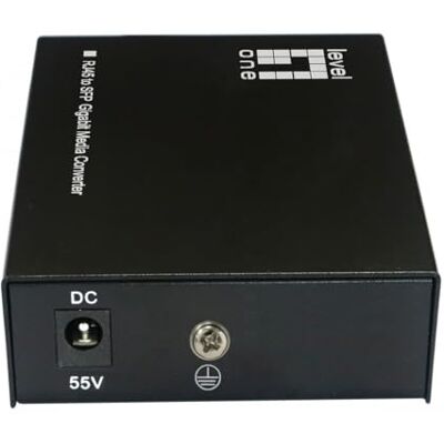 LevelOne GVT-2016 RJ45-zu-SFP-Gigabit-Medienkonverter, 802.3bt 90 W PoE PSE LevelOne GVT-2016 RJ45-zu-SFP-Gigabit-Medienkonverter, 802.3bt 90 W PoE PSE