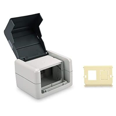 Digitus Daten-Anschlussdose Outdoor Netzwerk-Dose Für 2 Keystone-Module Klapp-Deckel IP44 Aufputz Digitus Daten-Anschlussdose Outdoor Netzwerk-Dose Für 2 Keystone-Module Klapp-Deckel IP44 Aufputz
