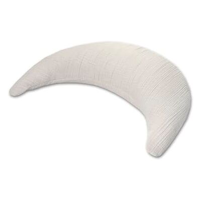 Theraline Musselinmond inkl. Bezug aus 100% Baumwolle, Stillkissen, Bauchstützkissen, Kuschelkissen, Reisekissen (Sandbeige) Theraline Musselinmond inkl. Bezug aus 100% Baumwolle, Stillkissen, Bauchstützkissen, Kuschelkissen, Reisekissen (Sandbeige)