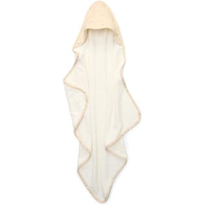 Little Dutch Kapuzenhandtuch Baby Handtuch mit Kapuze Frottee (75x75 cm) Little Goose Newborn Naturals beige/weiß Little Dutch Kapuzenhandtuch Baby Handtuch mit Kapuze Frottee (75x75 cm) Little Goose Newborn Naturals beige/weiß