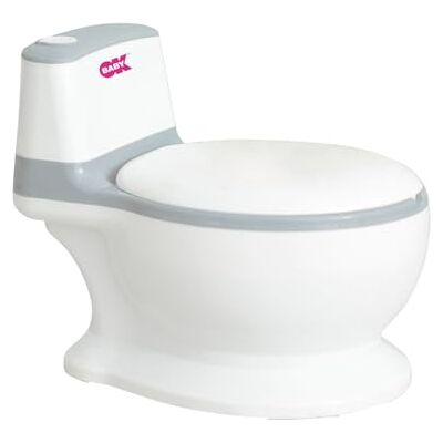 OKBABY MINI WC – Kindertöpfchen mit Spülgeräusch und Deckel, Rutschfester Boden, 18+ Monate OKBABY MINI WC – Kindertöpfchen mit Spülgeräusch und Deckel, Rutschfester Boden, 18+ Monate