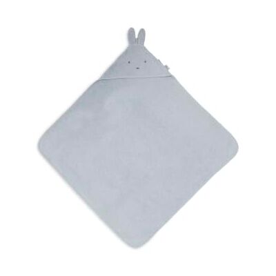 Jollein Kapuzenhandtuch Baby 75x75 cm 100% Baumwolle Frottee Weich & Saugfähig Miffy Cloudy Blue Jollein Kapuzenhandtuch Baby 75x75 cm 100% Baumwolle Frottee Weich & Saugfähig Miffy Cloudy Blue