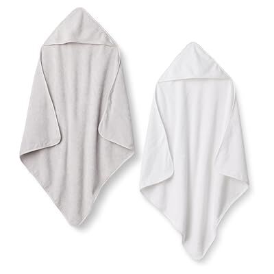 Amazon x Sofia Grainge Kapuzenbadetuch, 2 Stück, Taubengrau/Weiß, Einheitsgröße Amazon x Sofia Grainge Kapuzenbadetuch, 2 Stück, Taubengrau/Weiß, Einheitsgröße