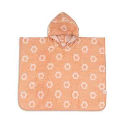 Jollein Badeponcho Kinder und Baby – Jacquard, Flower – 100% Baumwolle – Frottee – OEKO-TEX Zertifiziert – Poncho Handtuch – Badeponcho Baby für Mädchen und Jungen Jollein Badeponcho Kinder und Baby – Jacquard, Flower – 100% Baumwolle – Frottee – OEKO-TEX Zertifiziert – Poncho Handtuch – Badeponcho Baby für Mädchen und Jungen