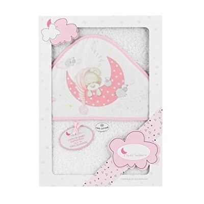 Bär Schlafendes Pink Baumwollhandtuch - towel Bär Schlafendes Pink Baumwollhandtuch - towel
