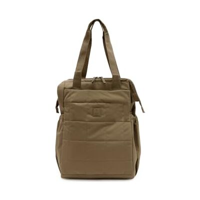 Jollein Wickelrucksack Quilted Quinn Bronze 42x30x16cm Wickeltasche mit Wickelunterlage, Mit Fächern & Kinderwagenbefestigung, Flaschenhalter Jollein Wickelrucksack Quilted Quinn Bronze 42x30x16cm Wickeltasche mit Wickelunterlage, Mit Fächern & Kinderwagenbefestigung, Flaschenhalter