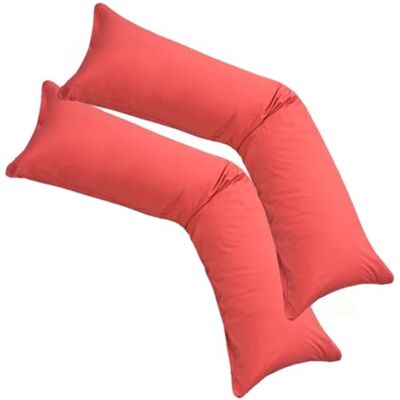 Moon 2er Pack Seitenschläferkissen Bezug Jersey Kissenbezug Kirsche 40x145 Moon 2er Pack Seitenschläferkissen Bezug Jersey Kissenbezug Kirsche 40x145