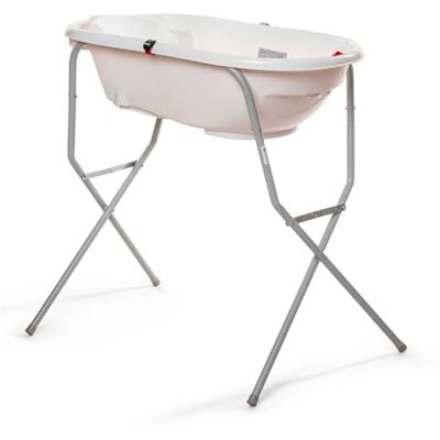 OKBABY Metall-Klappständer Wannenständer, Kompatibel mit Onda und Onda Evolution mit Abflussrohr OKBABY Metall-Klappständer Wannenständer, Kompatibel mit Onda und Onda Evolution mit Abflussrohr