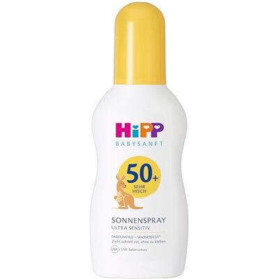 Hipp Babysanft Sonne Sonnenspray LSF50+, 6er Pack (6 x 150ml) Hipp Babysanft Sonne Sonnenspray LSF50+, 6er Pack (6 x 150ml)