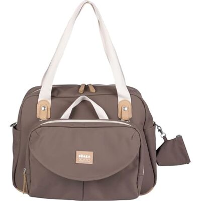 Béaba , Wickeltasche Genève II, modular, großes Volumen, mehrere Fächer, abnehmbare Fronttasche, Isolierfach, Kinderwagenbefestigungssystem, Kakao Béaba , Wickeltasche Genève II, modular, großes Volumen, mehrere Fächer, abnehmbare Fronttasche, Isolierfach, Kinderwagenbefestigungssystem, Kakao