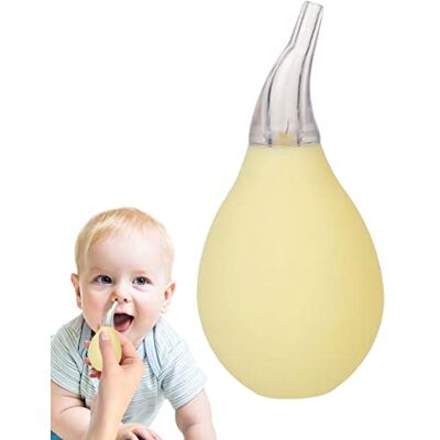 Bavokon Baby-Nasensauger Sicherer Mucus Booger Soft Head Cleaner zur Linderung von Verstopfungen bei Säuglingen für die Nasenspülung von Babys Bavokon Baby-Nasensauger Sicherer Mucus Booger Soft Head Cleaner zur Linderung von Verstopfungen bei Säuglingen für die Nasenspülung von Babys
