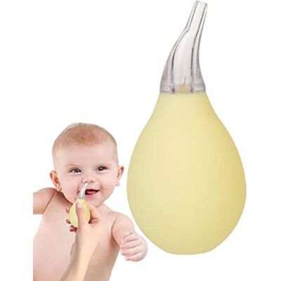 Pomurom Baby-Nasensauger aus Silikon Mucus Booger Soft Head Cleaner, Nasensauger zur Linderung von Verstopfungen bei Säuglingen für die Nasenspülung von Babys Pomurom Baby-Nasensauger aus Silikon Mucus Booger Soft Head Cleaner, Nasensauger zur Linderung von Verstopfungen bei Säuglingen für die Nasenspülung von Babys