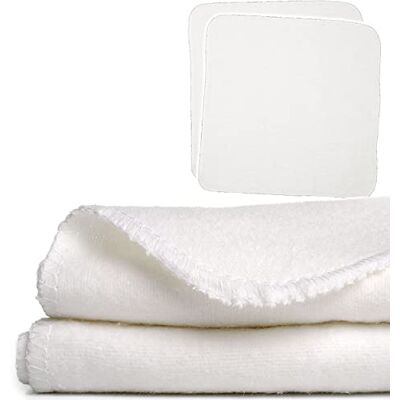 alles-meine.de GmbH 5 Stück Moltontücher/Stoffwindeln einfarbig weiß 80 cm * 80 cm 100% Baumwolle Mulltücher/Spucktuch/Waschlappen/Babytuch Babyspücktücher W.. alles-meine.de GmbH 5 Stück Moltontücher/Stoffwindeln einfarbig weiß 80 cm * 80 cm 100% Baumwolle Mulltücher/Spucktuch/Waschlappen/Babytuch Babyspücktücher W..