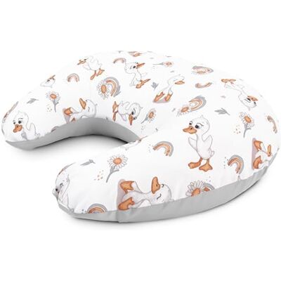 Amilian Stillkissen Klein – Lagerungskissen Stillhörnchen – Schwangerschaftskissen für Schwangere – Babylesekissen Seitenschläferkissen – Nursing Pillow Entchen Amilian Stillkissen Klein – Lagerungskissen Stillhörnchen – Schwangerschaftskissen für Schwangere – Babylesekissen Seitenschläferkissen – Nursing Pillow Entchen