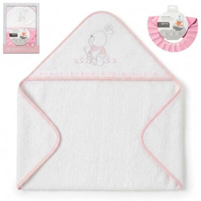 Interbaby Baby-Badecape + verstellbare Kappe, Baby-Bärengesicht Guipure Interbaby Baby-Badecape + verstellbare Kappe, Baby-Bärengesicht Guipure