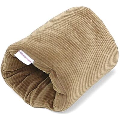 HOBEA-Germany Ministillkissen für unterwegs, Modell: Cord Taupe OEKO-TEX® STANDARD 100 zertifiziert, IGR zertifiziert (ergonomisches Produkt) Stillmuff Reisestillkissen Armstillkissen HOBEA-Germany Ministillkissen für unterwegs, Modell: Cord Taupe OEKO-TEX® STANDARD 100 zertifiziert, IGR zertifiziert (ergonomisches Produkt) Stillmuff Reisestillkissen Armstillkissen