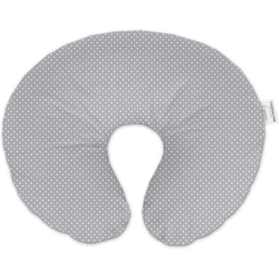 Theraline Stillkissen Wynnie Punkte grau – inkl. Bezug aus 100% Baumwolle Stillkissen mit Hohlfaserfüllung Bezug aus 100 % Baumwolle Waschbar bei 60 °C Theraline Stillkissen Wynnie Punkte grau – inkl. Bezug aus 100% Baumwolle Stillkissen mit Hohlfaserfüllung Bezug aus 100 % Baumwolle Waschbar bei 60 °C