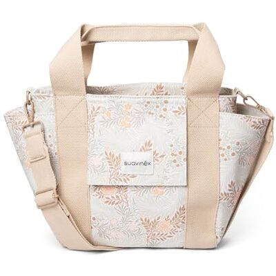 SUAVINEX , Mutterschaftstasche, Organizer für Kinderwagen, Brotkasten, mit verstellbaren Griffen am Kinderwagen, Reißverschluss, kompakt und mit großen Taschen, Beige SUAVINEX , Mutterschaftstasche, Organizer für Kinderwagen, Brotkasten, mit verstellbaren Griffen am Kinderwagen, Reißverschluss, kompakt und mit großen Taschen, Beige