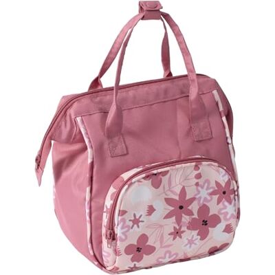 Bayer Puppen-Wickeltasche Puppentasche Design: Flowers Rosa Bayer Puppen-Wickeltasche Puppentasche Design: Flowers Rosa