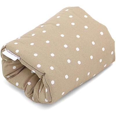 HOBEA-Germany Ministillkissen für unterwegs, Modell: Punkte beige OEKO-TEX® STANDARD 100 zertifiziert, IGR zertifiziert (ergonomisches Produkt) Stillmuff Reisestillkissen Armstillkissen HOBEA-Germany Ministillkissen für unterwegs, Modell: Punkte beige OEKO-TEX® STANDARD 100 zertifiziert, IGR zertifiziert (ergonomisches Produkt) Stillmuff Reisestillkissen Armstillkissen