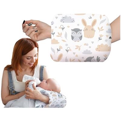 Amilian kleines Stillkissen klein Baby Stillmuff mini Stillkissen für unterwegs Nursing Pillow Breastfeeding Pillow Reise Stillissen Armkissen Armrolle Amilian kleines Stillkissen klein Baby Stillmuff mini Stillkissen für unterwegs Nursing Pillow Breastfeeding Pillow Reise Stillissen Armkissen Armrolle
