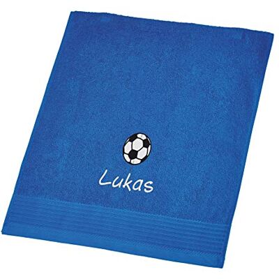 Wolimbo Duschhandtuch Bestickt mit Namen und Motiv 70x140 cm blau weiches Duschtuch personalisiert Geschenk Wolimbo Duschhandtuch Bestickt mit Namen und Motiv 70x140 cm blau weiches Duschtuch personalisiert Geschenk