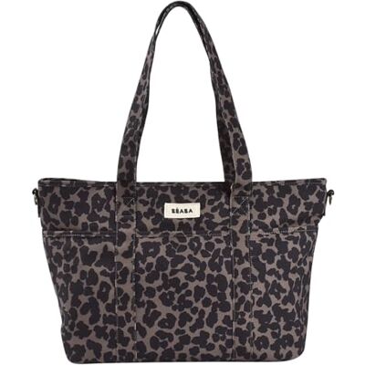 Béaba Wickeltasche Baby Madrid 22L – Wickeltasche im Tote-Format, Unisex für Mama und Papa, 11 Fächer, Isoliertasche, Kinderwagenbefestigung, Gepolsterte Wickelunterlage – Leopard Béaba Wickeltasche Baby Madrid 22L – Wickeltasche im Tote-Format, Unisex für Mama und Papa, 11 Fächer, Isoliertasche, Kinderwagenbefestigung, Gepolsterte Wickelunterlage – Leopard
